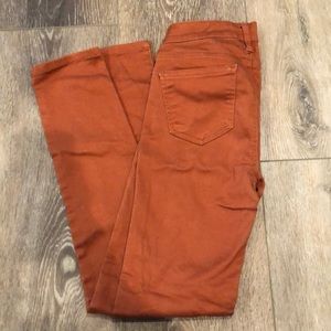 Burnt Orange Skinny Jeans